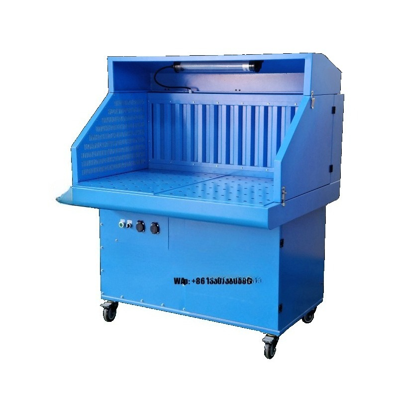 Woodworking Dust Collection - Table de meulage à sec horizontale,