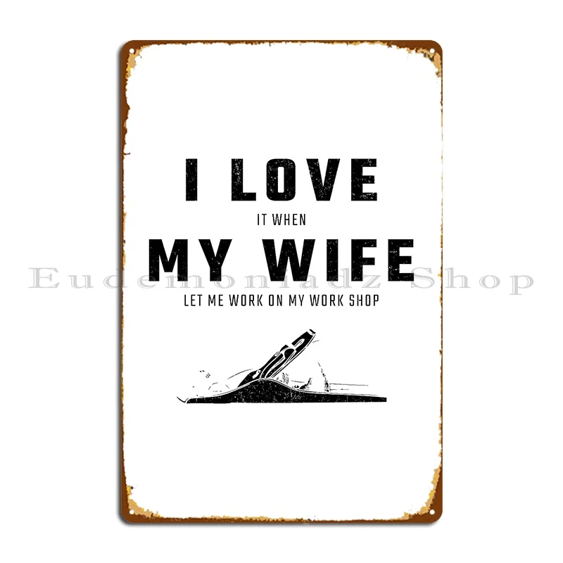 Woodworking Quotes Funny - Plaque métallique amusante avec citation sur