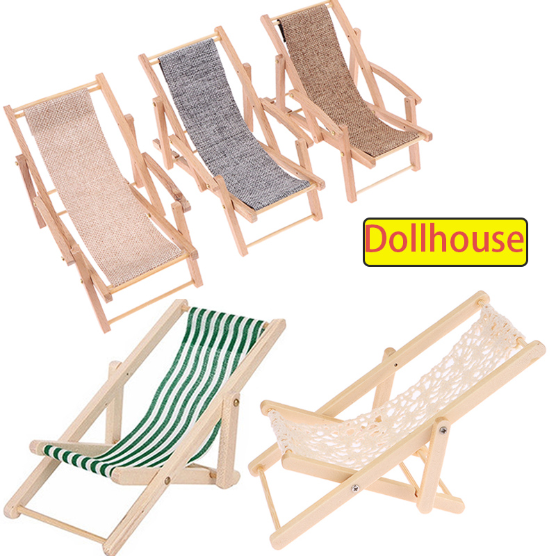 Woodworking Veneer - 1Pc 1/12 maison de poupée chaise