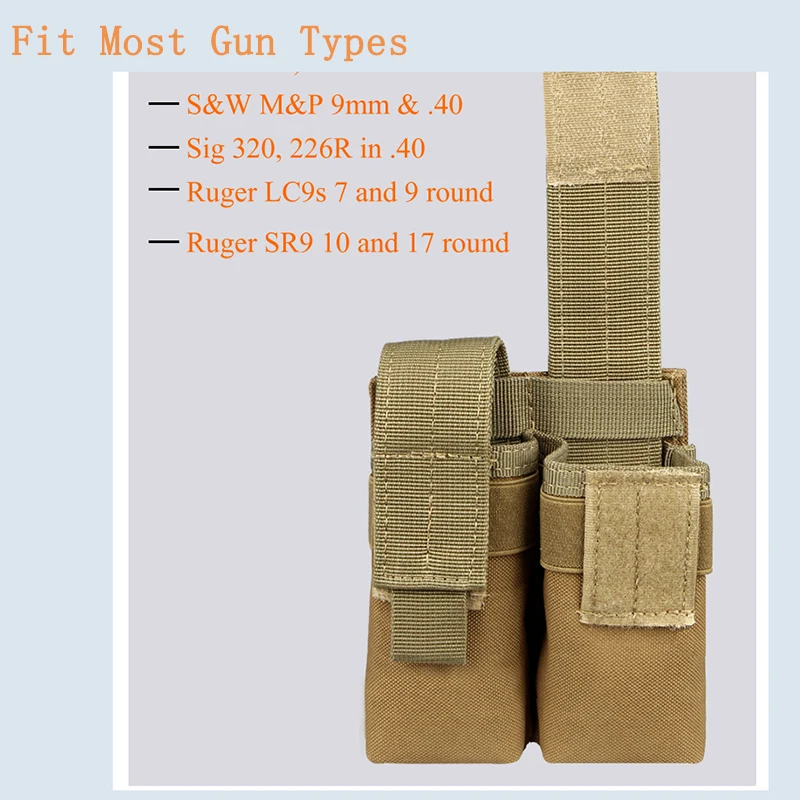 Woodworking Magazine - Double Airsoft tactique Magazine pochette Pack