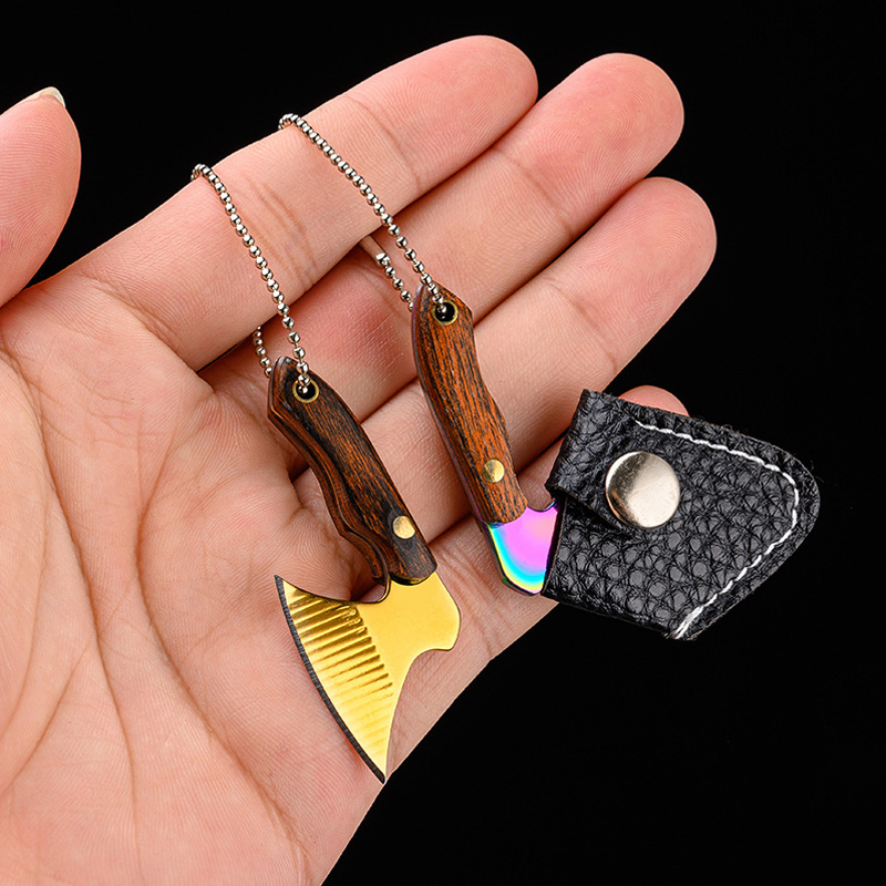 Mini hache de poche en acier i - Woodworking Hatchet avis et prix