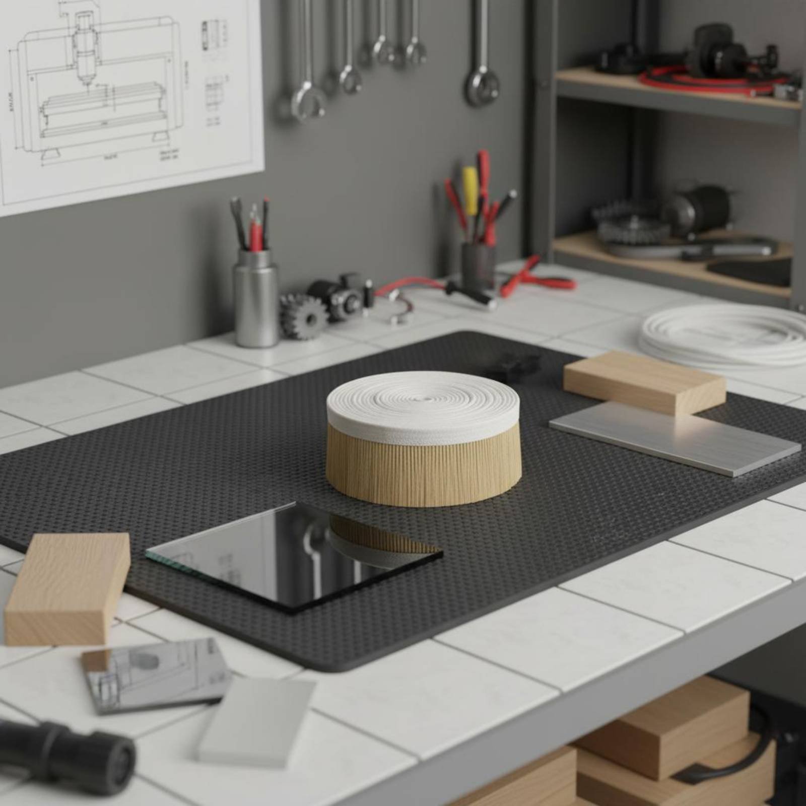 Bande de brosse anti-poussière - Vacuum Woodworking avis et prix