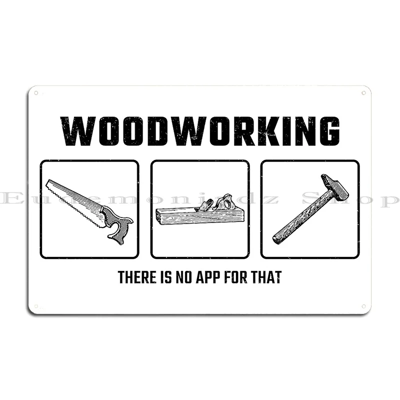Affiche métallique avec citati - Woodworking Quotes Funny avis et prix