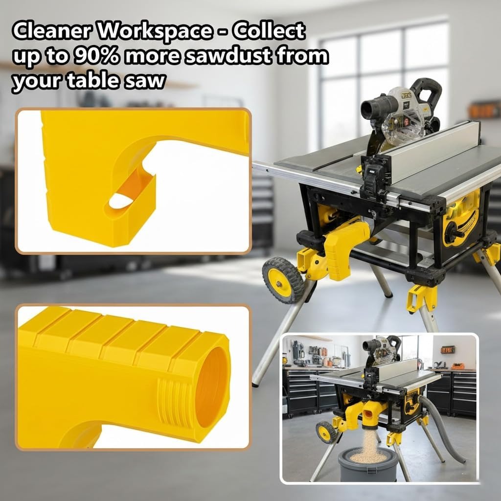 Adaptateur de collecte de sciu - Woodworking Dust Collection avis et prix