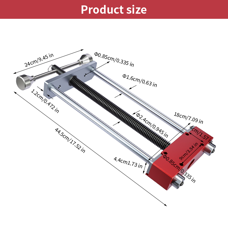 Étau de précision à inertie fr - Woodworking Front Vise avis et prix