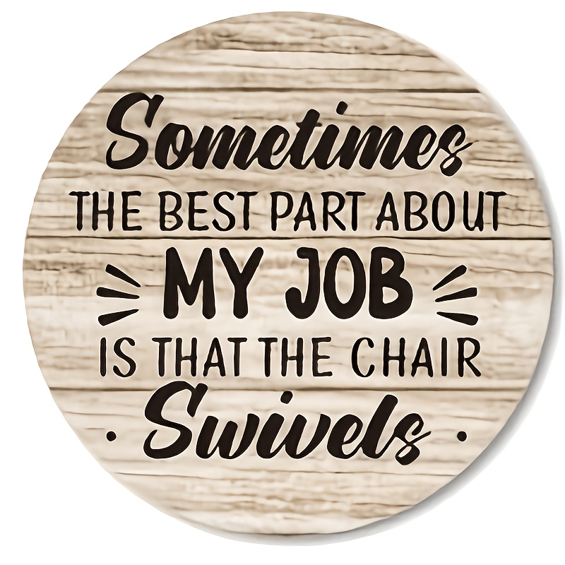 Plaque murale ronde en bois av - Woodworking Quotes Funny avis et prix