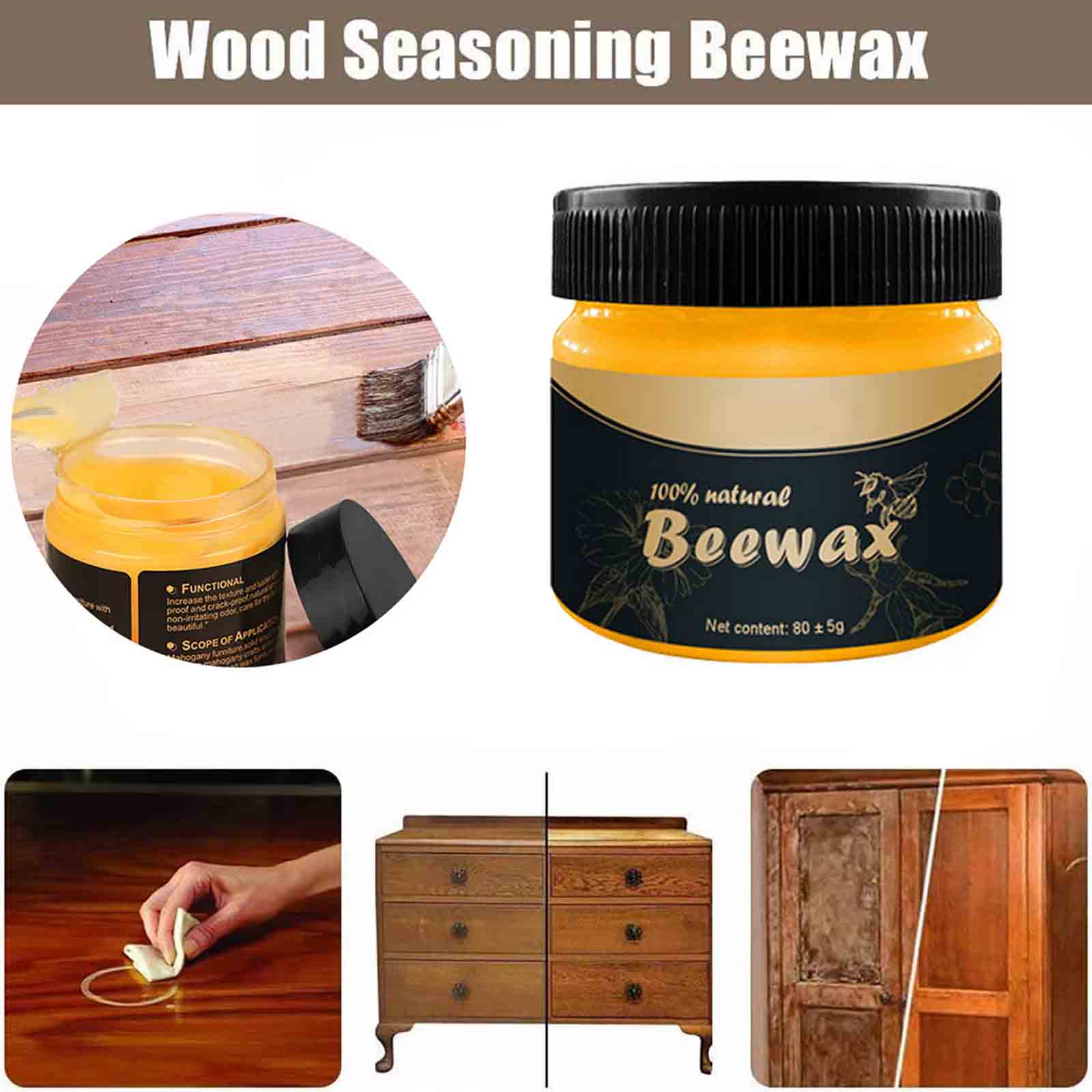 Cire d'abeille d'assaisonnemen - Woodworking Veneer avis et prix