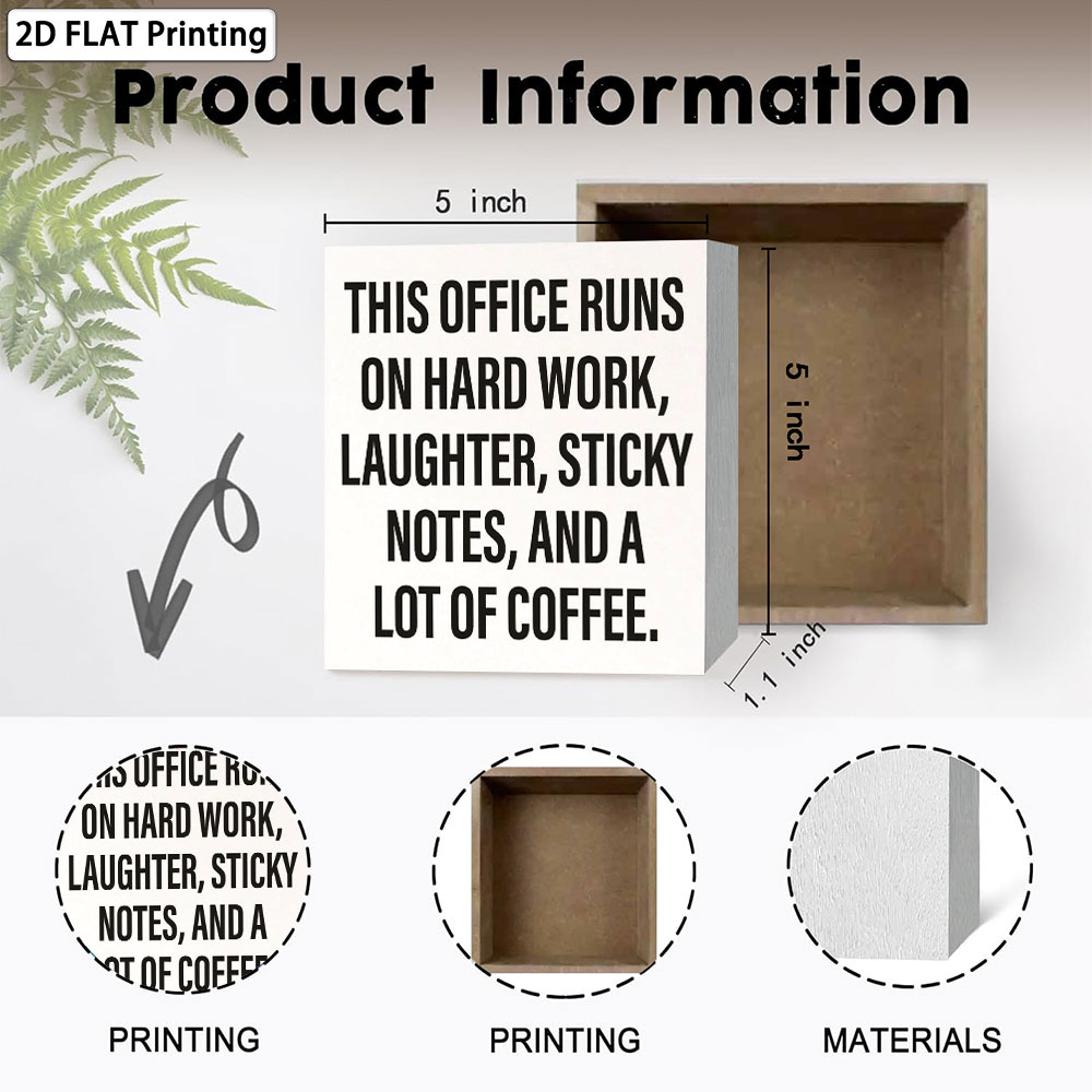 Plaque de bureau en bois avec  - Woodworking Quotes Funny avis et prix