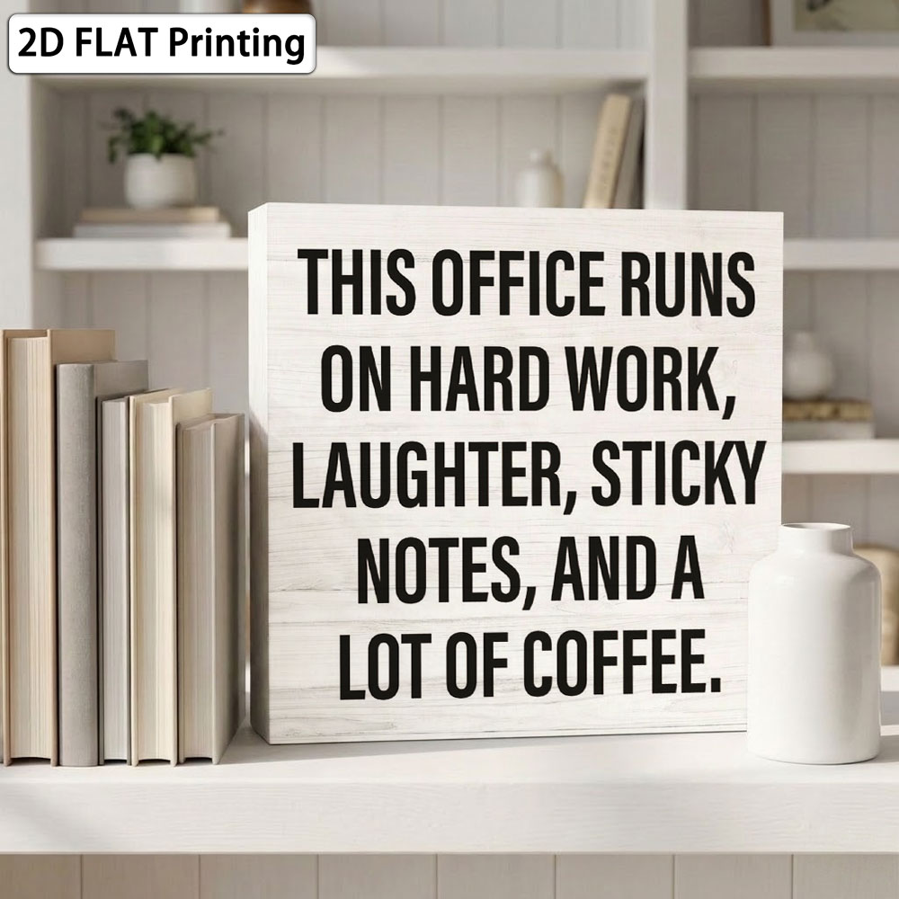 Plaque de bureau en bois avec  - Woodworking Quotes Funny avis et prix
