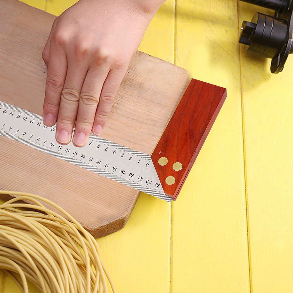 1 pièce de règle d'angle en bo - Woodworking Carpenter avis et prix